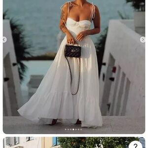 Zara Poplin dress size medium new